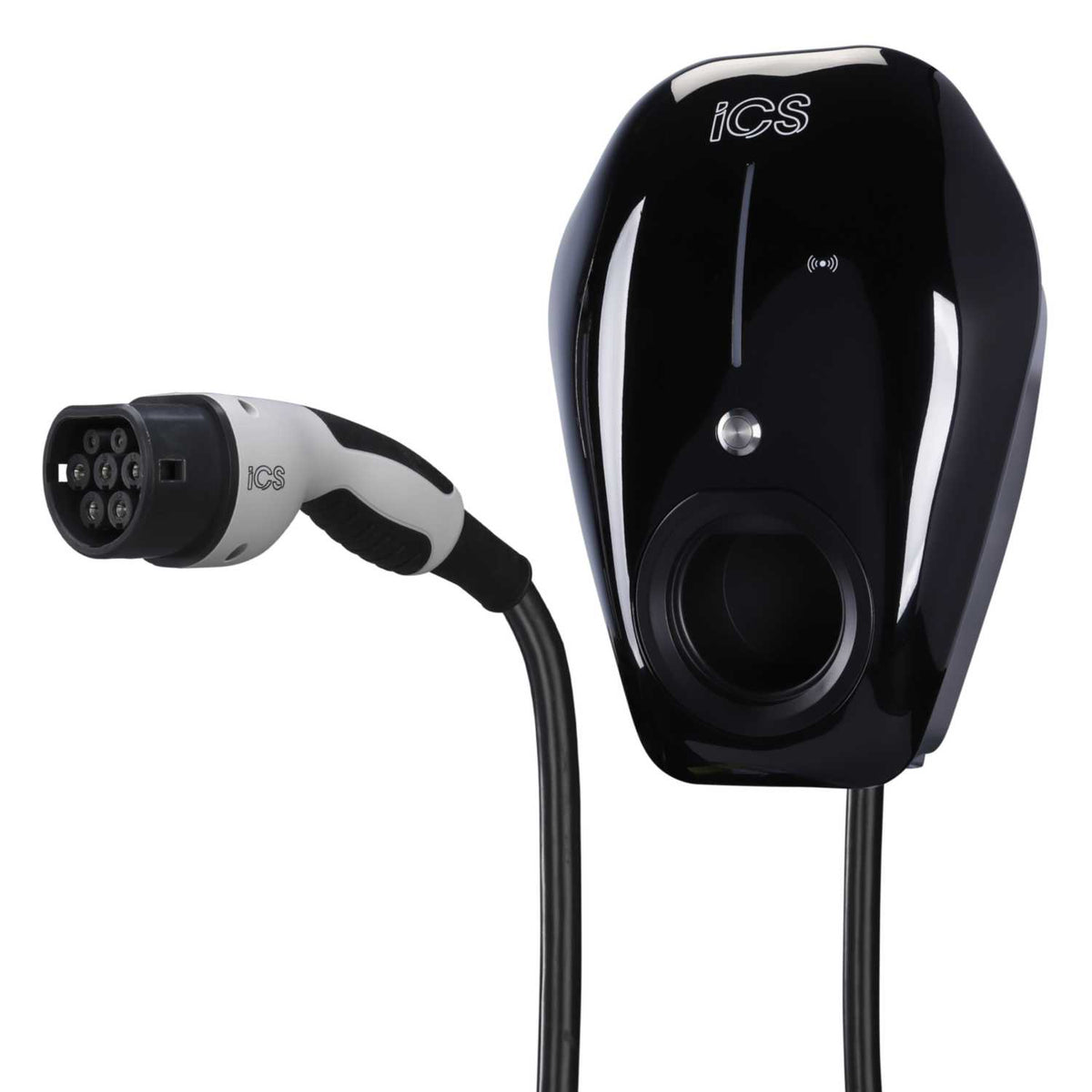 ICS 22kW Intelligent EV Charger with 32A Type 2 Tethered Lead Rfid and 4G