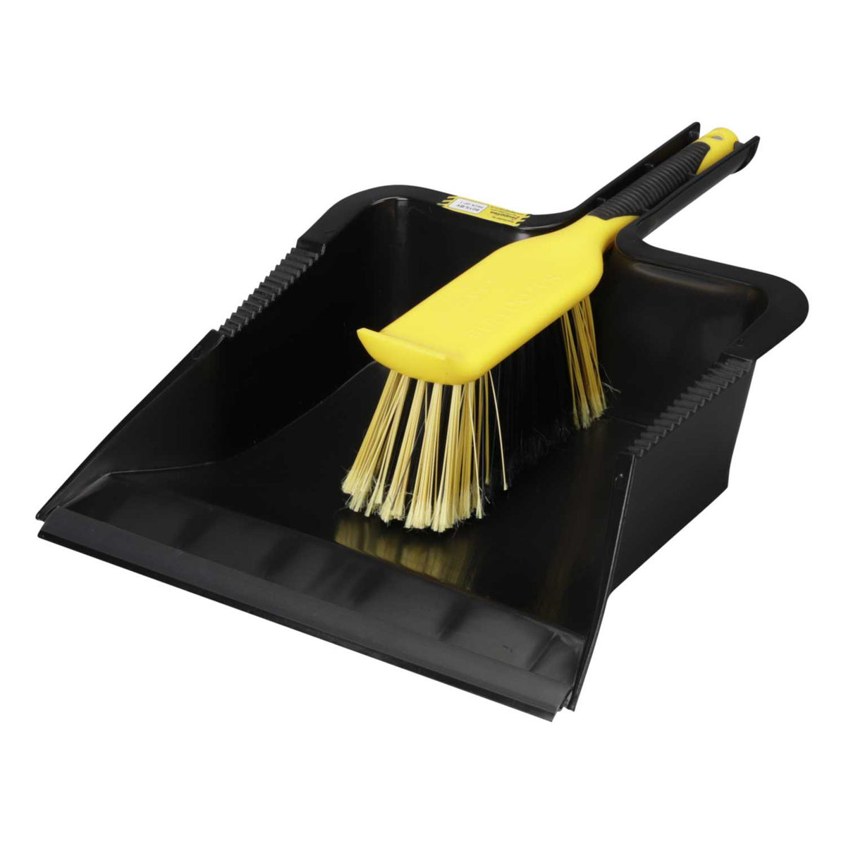 Bulldozer Heavy Duty Dustpan and Brush