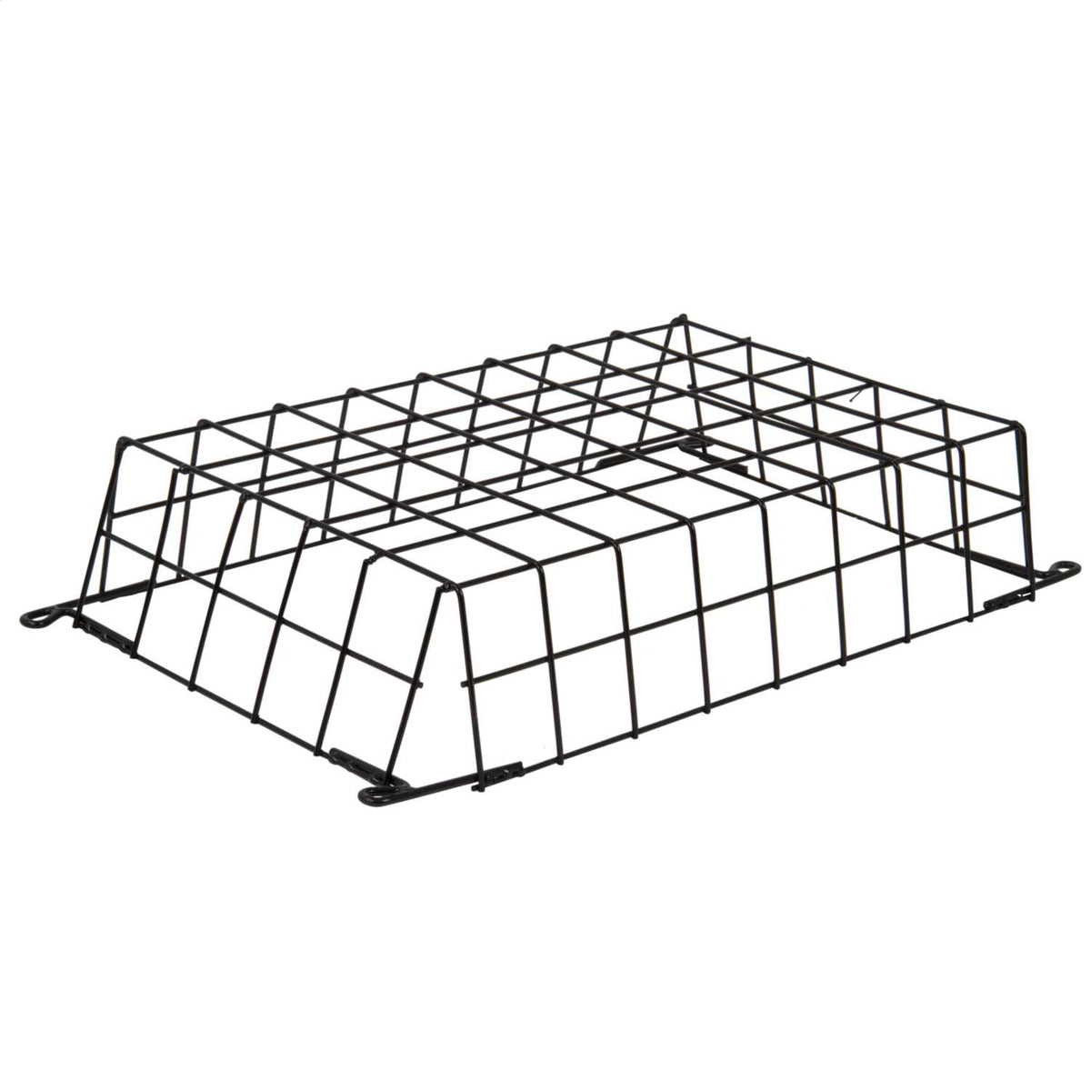 Jeani 400mm x 250mm x 100mm Wire Guard Black