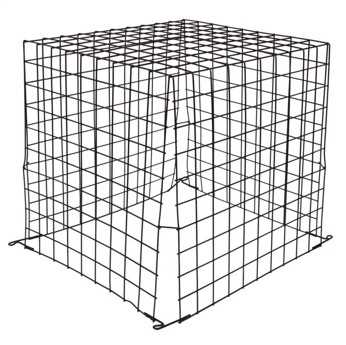 Jeani 500mm x 450mm x 500mm Wire Guard Black
