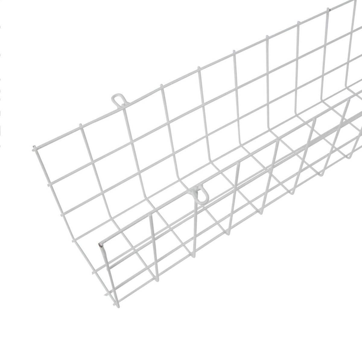 Jeani 1800mm x 100mm x 150mm Wire Guard White