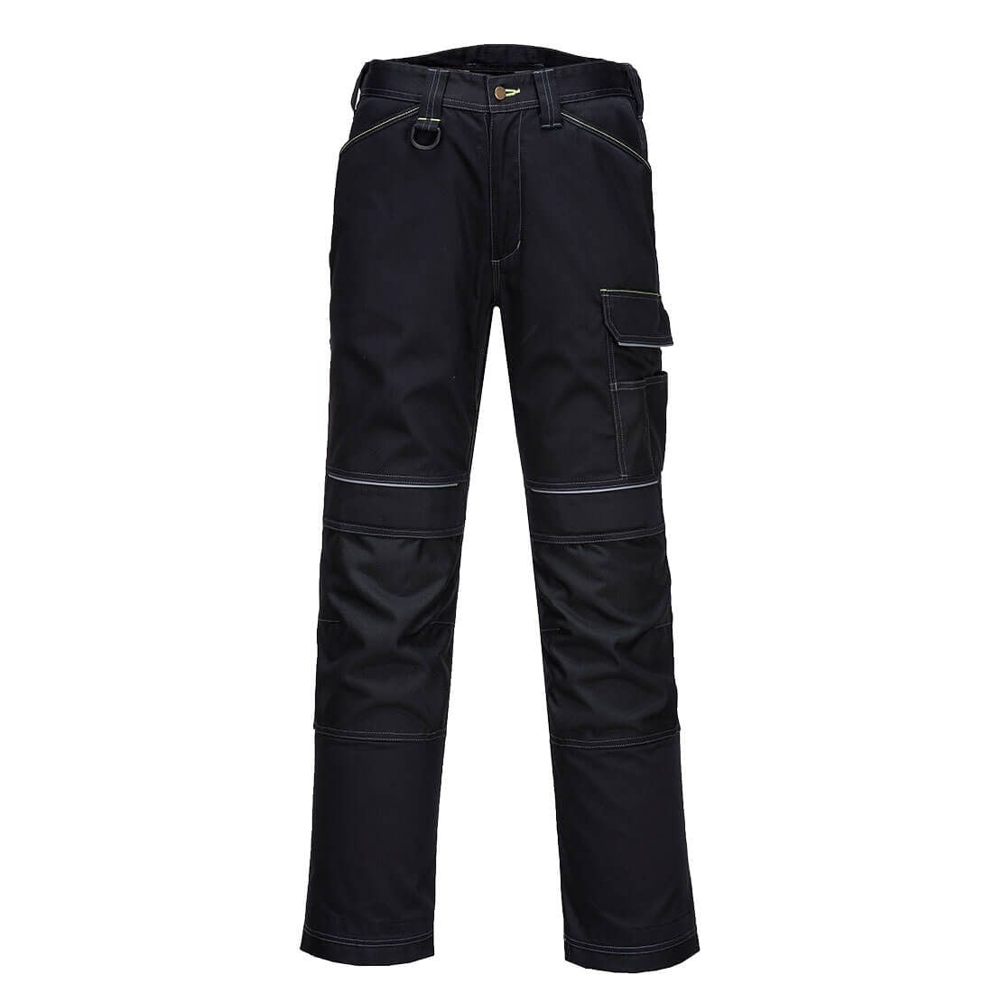 PW3 Lined Winter Work Trousers, 28, R, Black