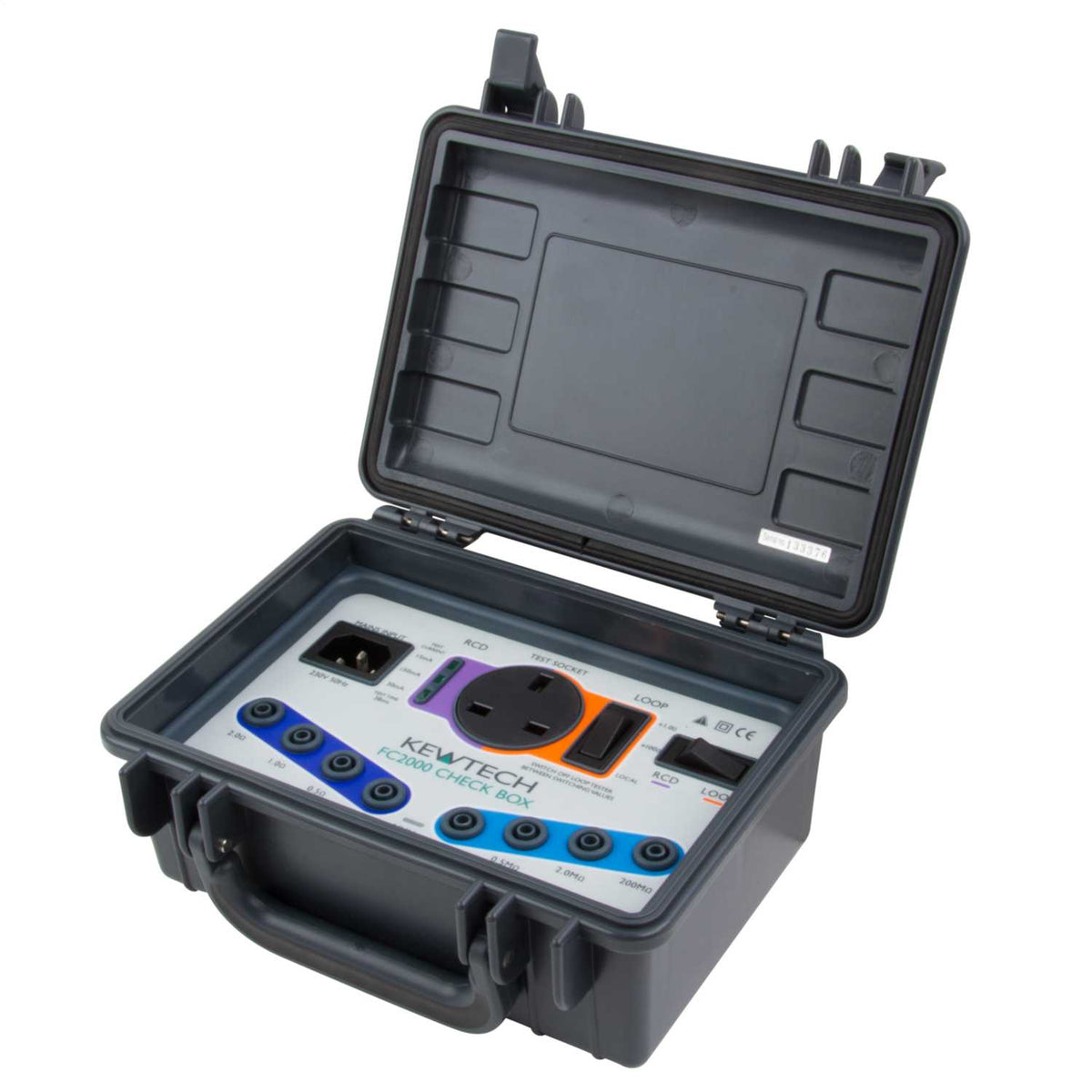 Kewtech FC2000 Instrument Checkbox