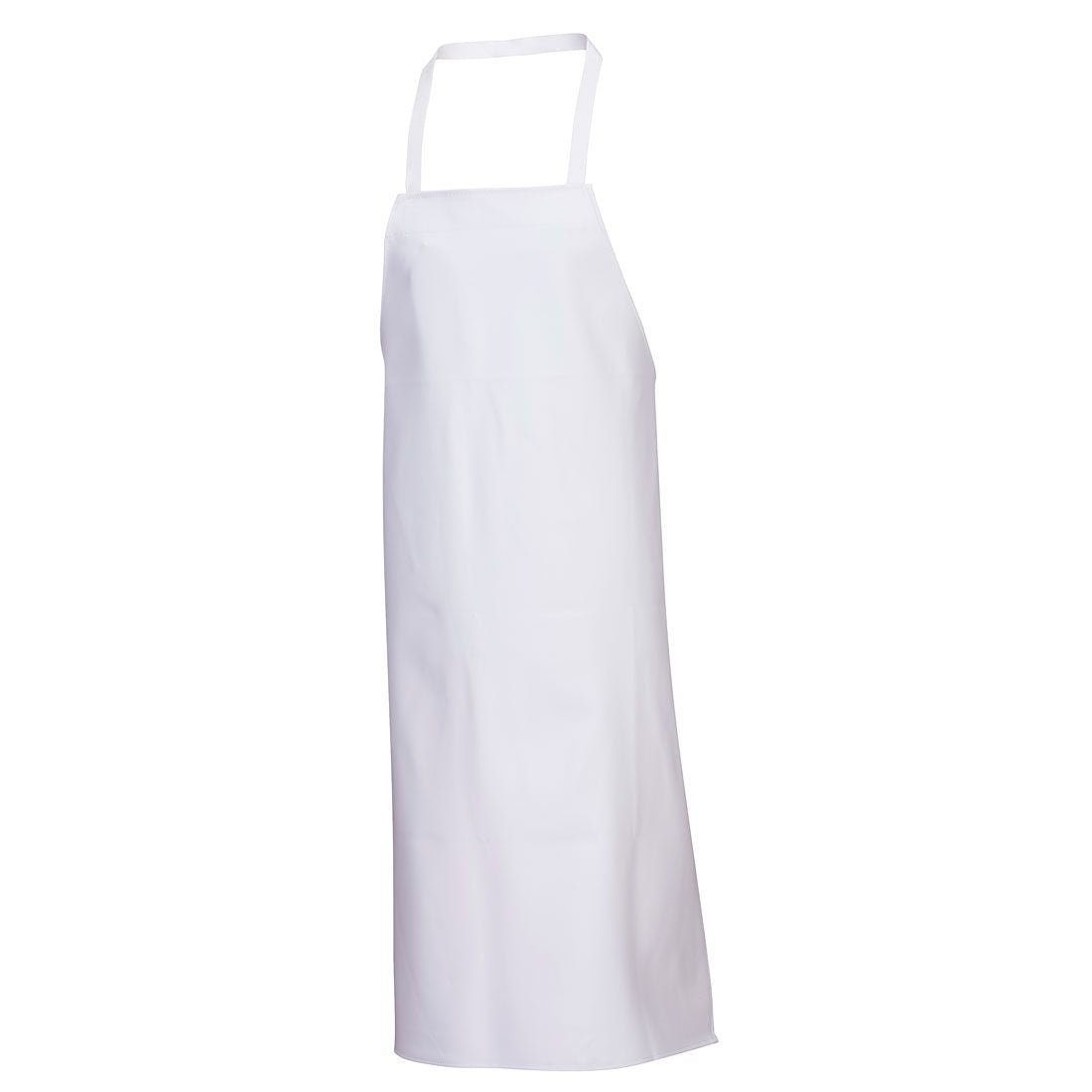Food Industry Apron, , R, White