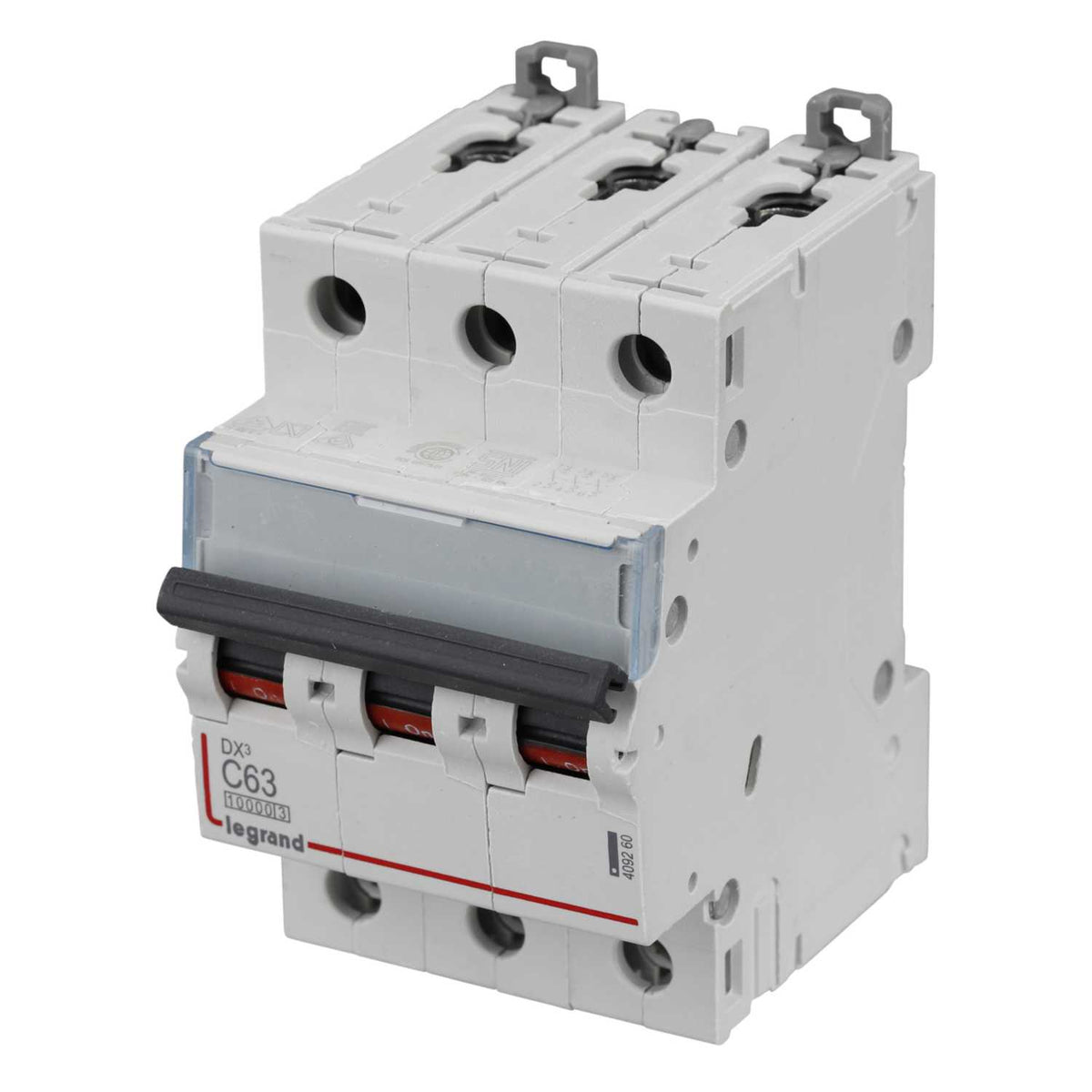 Legrand 63A Triple Pole 16kA C Curve MCB