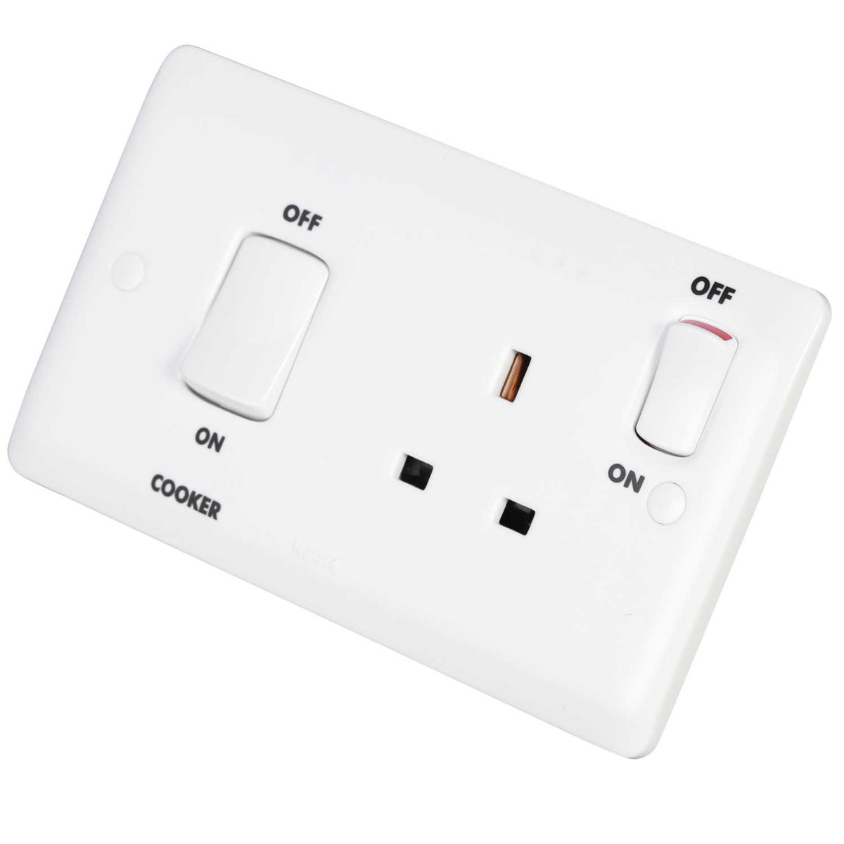 Legrand 45A DP Cooker Control Unit White