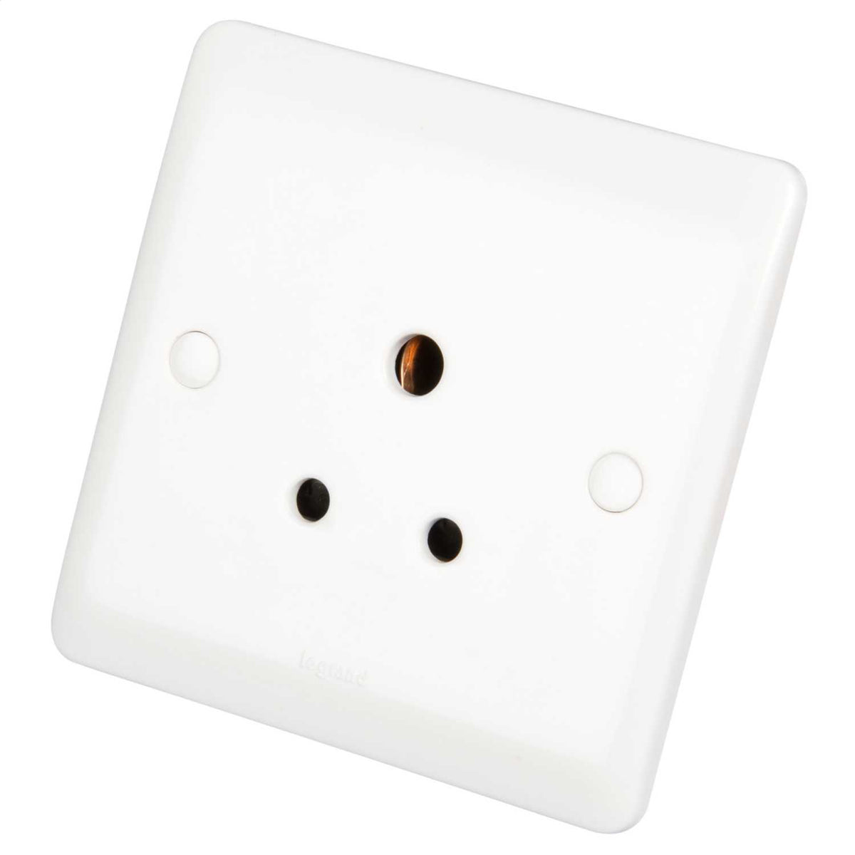Legrand 5A 1 Gang Unswitched Socket White