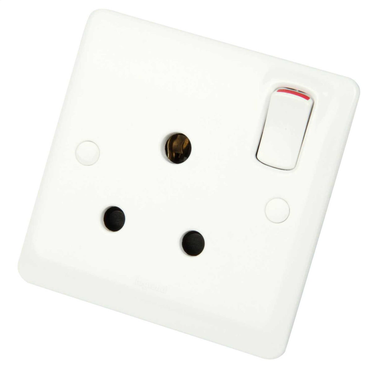 Legrand 15A 1 Gang Switched Socket White