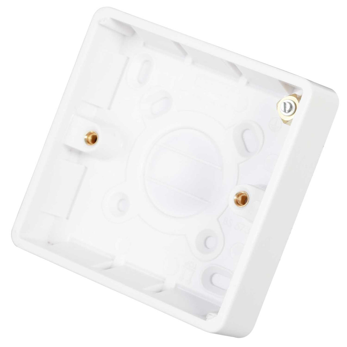 Legrand 1 Gang 16mm Pattress Back Box White