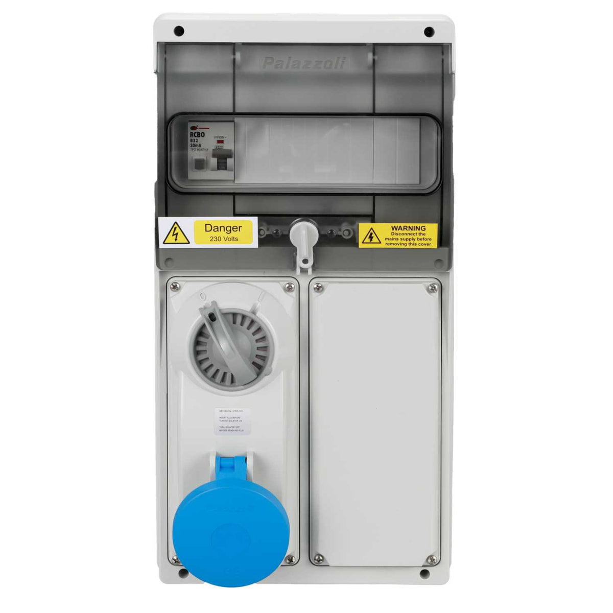 Lewden 32A 1 Way Caravan Hook Up Point