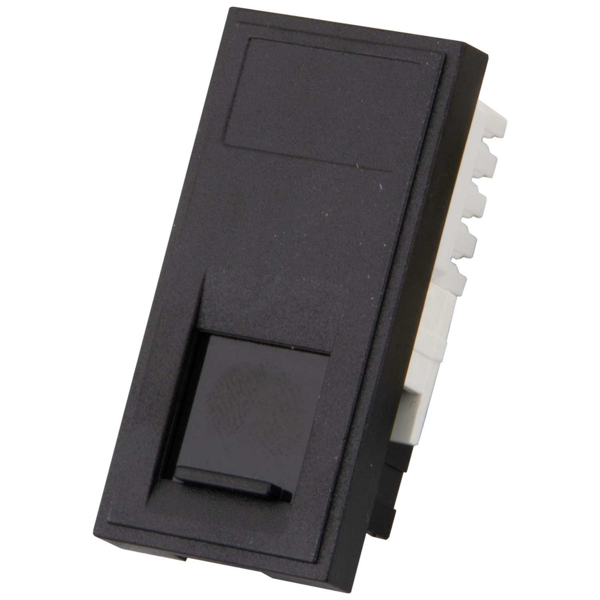 M2 Grid RJ45 CAT6 Euro Module Black