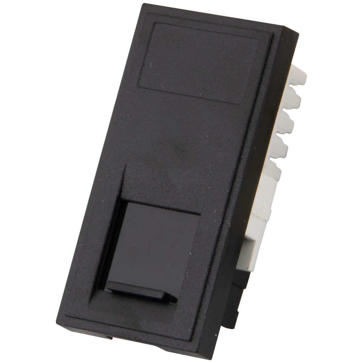 M2 Grid RJ45 CAT6A Euro Module Black
