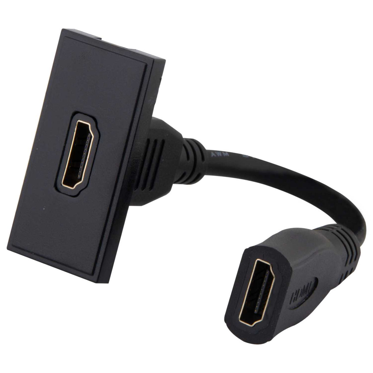 M2 Grid Hdmi Euro Module Black