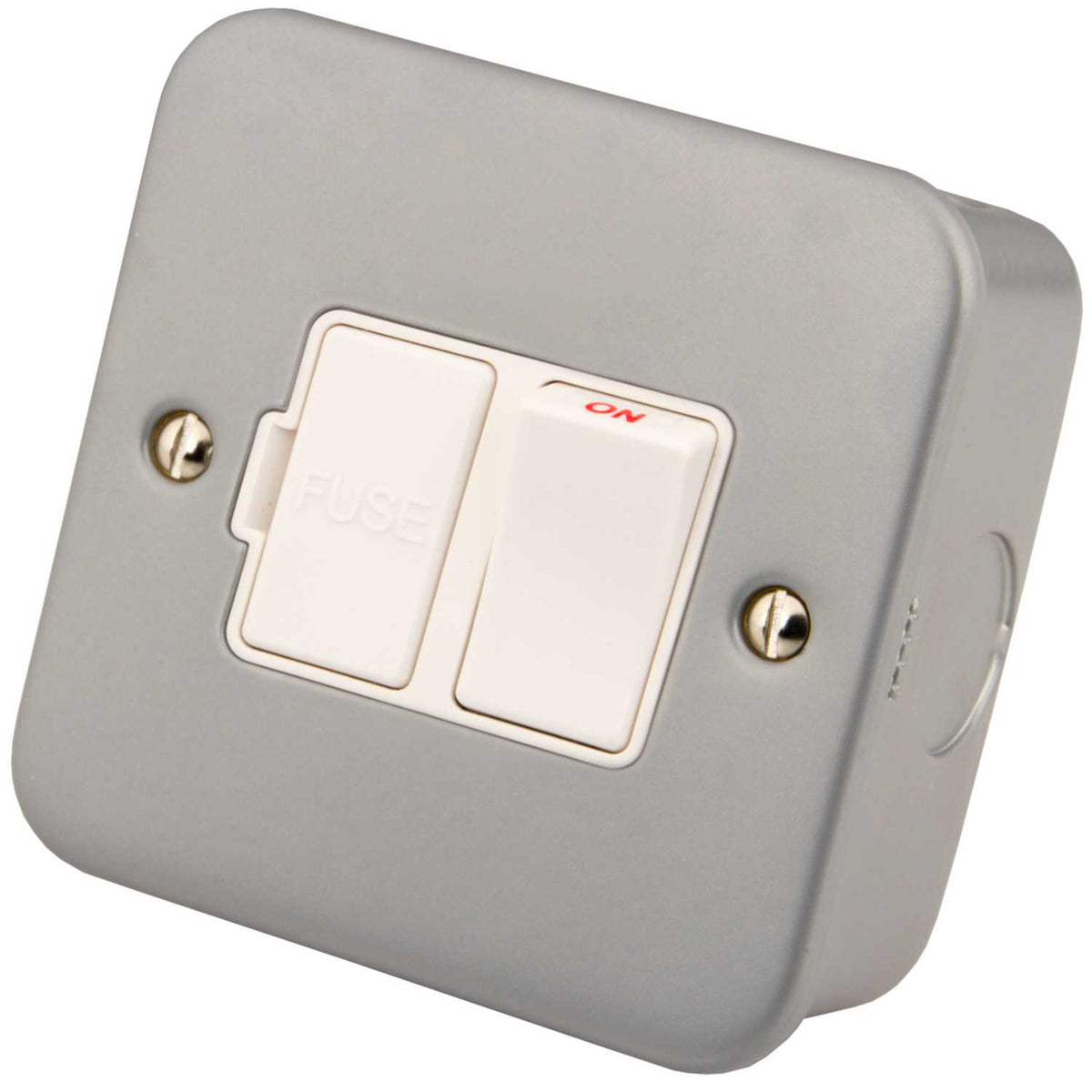 M2 Metal 13A Switched Fused Spur Metal Clad