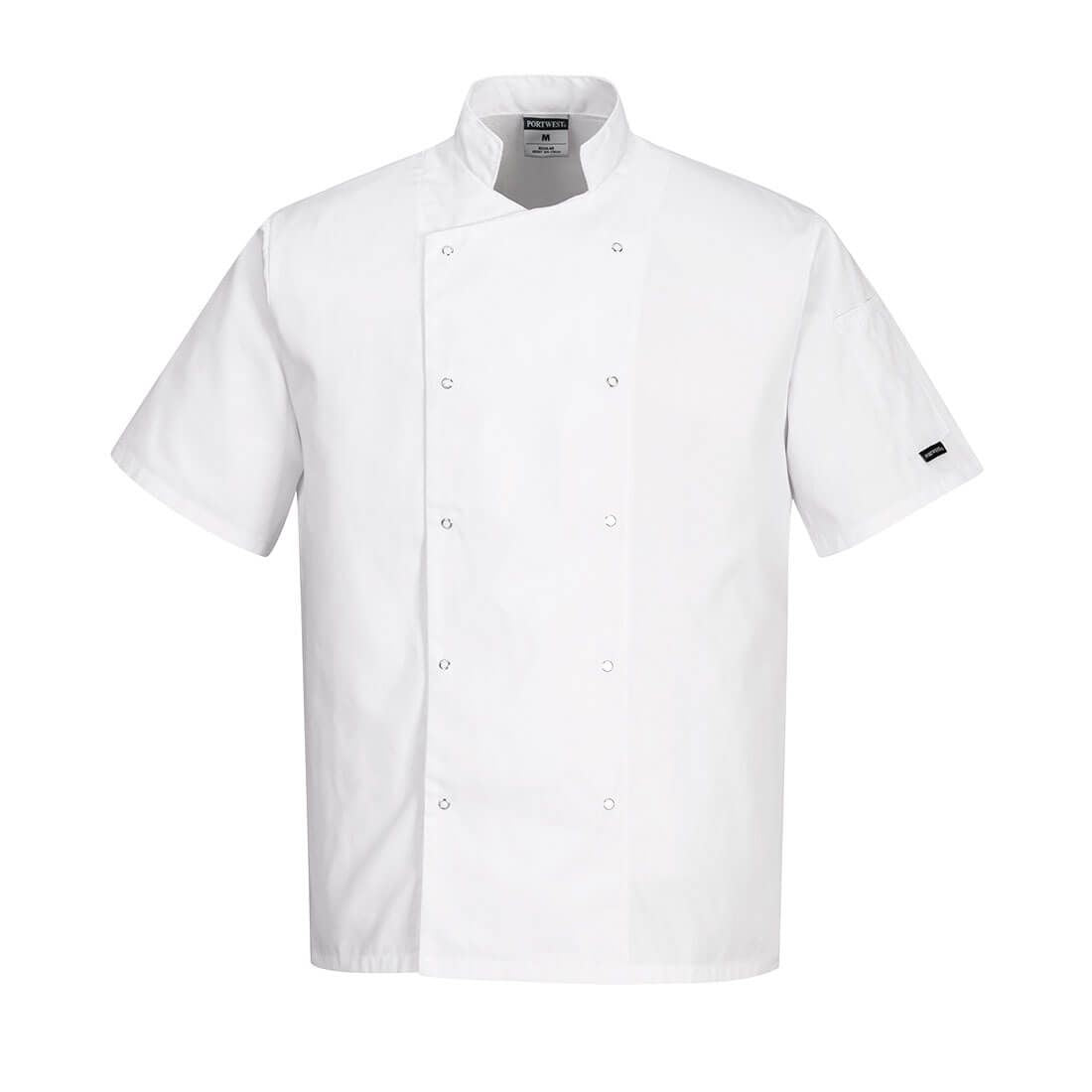 Cumbria Chefs Jacket S/S, 4XL, R, White