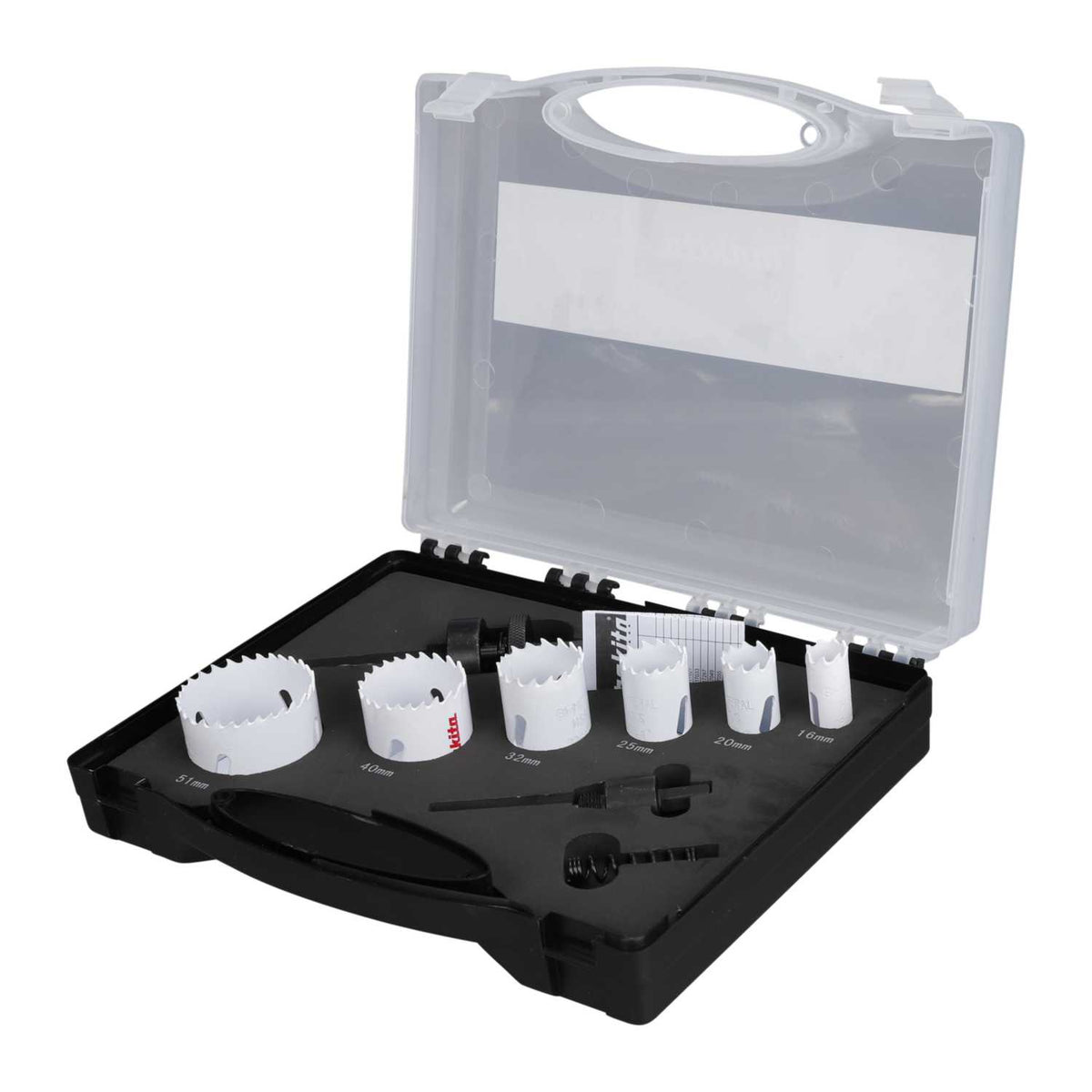 Makita 6 Piece Electricians Holesaw Kit