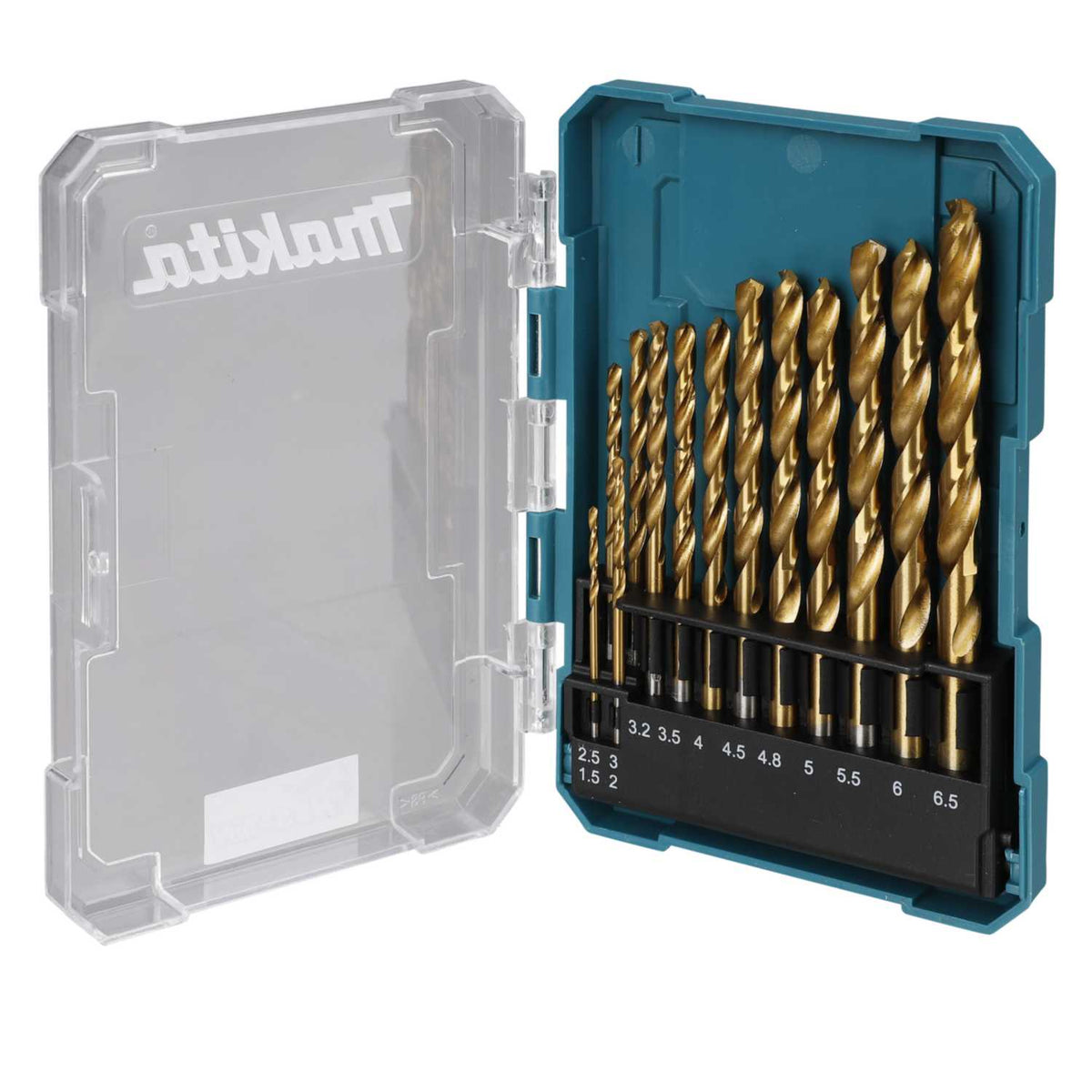 Makita D-72855 13 Piece HSS-TIN Drill Set