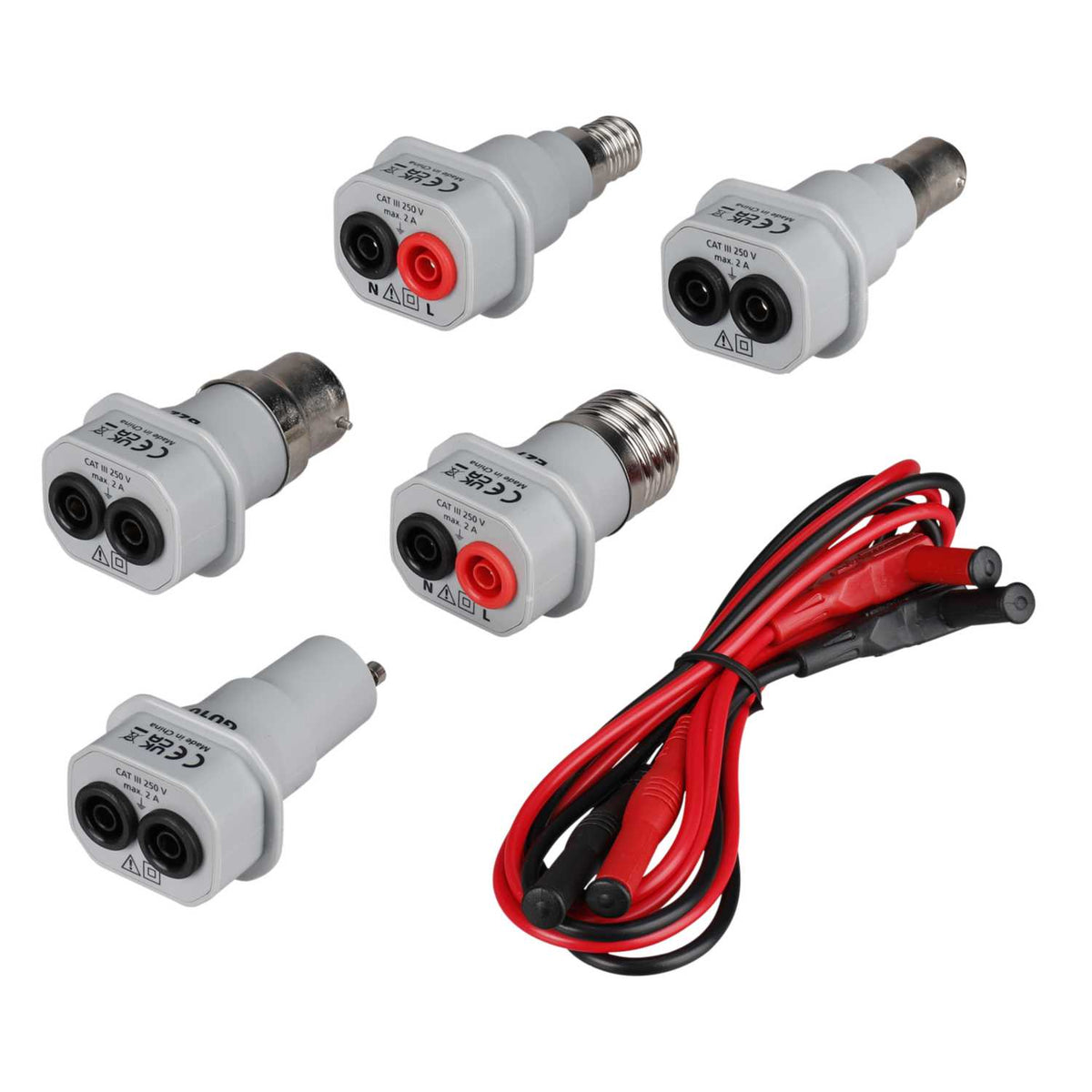 Megger Lamp Adaptor Testing Kit