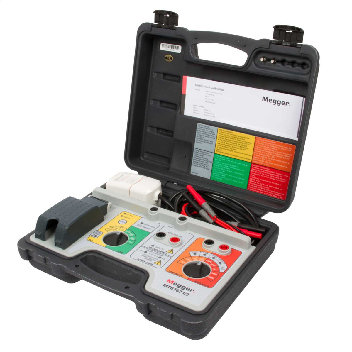 Megger MTB7671 Instrument Checkbox