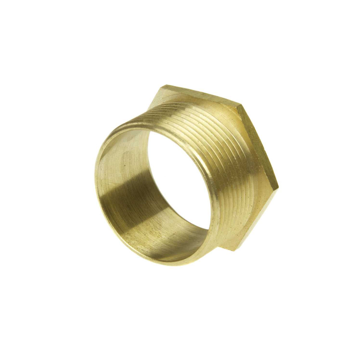 1½" (38mm) Male Brass Bush Long (Sold in 1's)