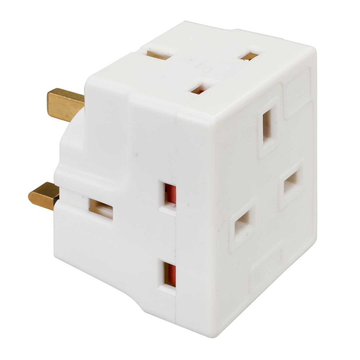 Knightsbridge 13A 3 Way Fused Adaptor