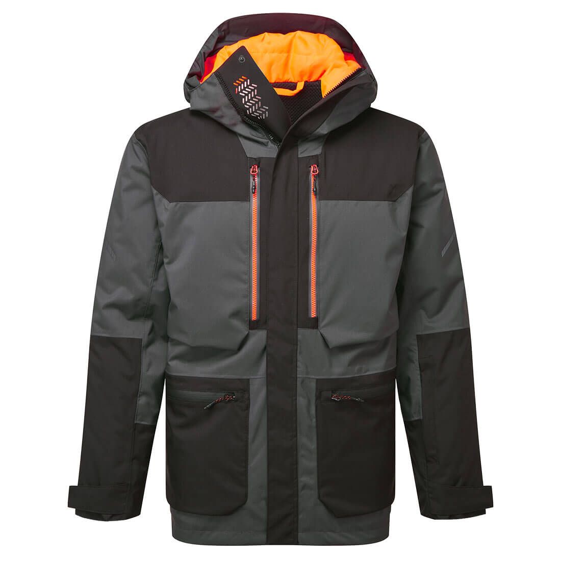 EV4 Winter Parka, L, R, Metal Grey