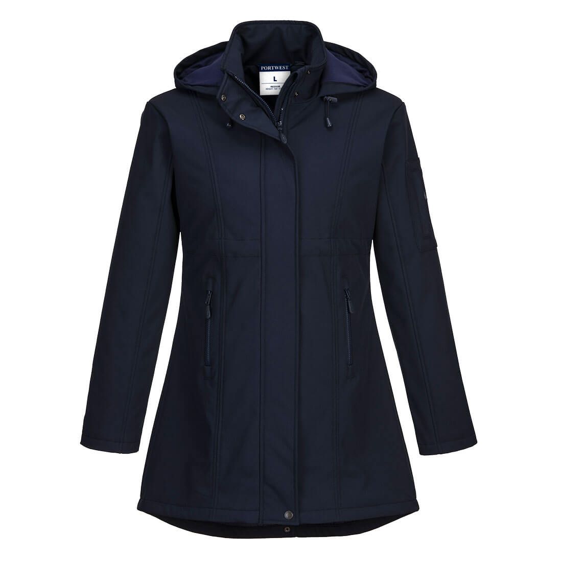 Carla Softshell Jacket (3L), L, R, Navy