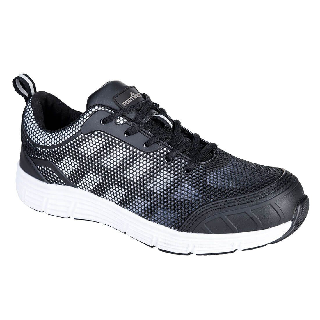 Steelite Tove Trainer S1P, 36, , Black/White