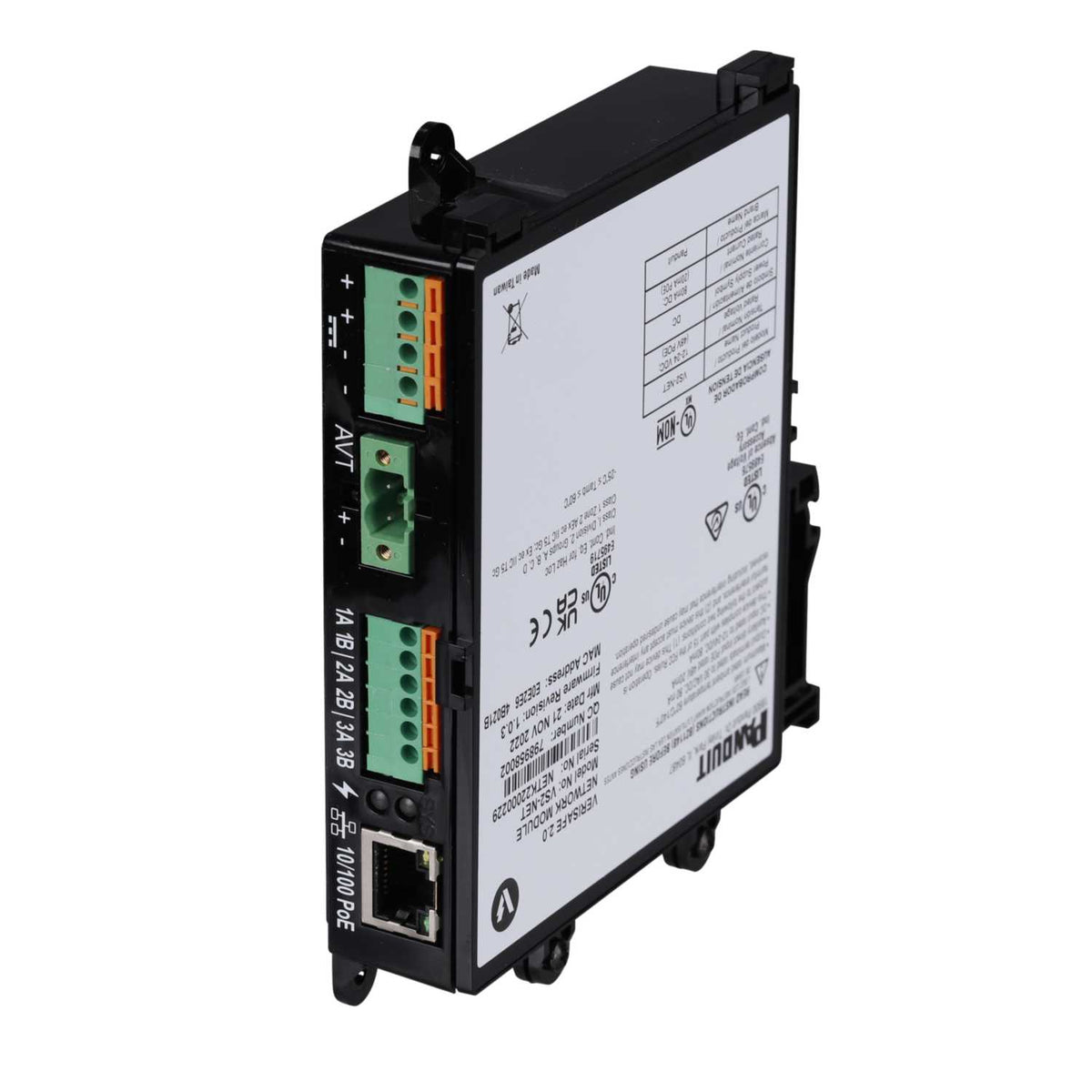 Panduit VeriSafe 2.0 AVT Network Module