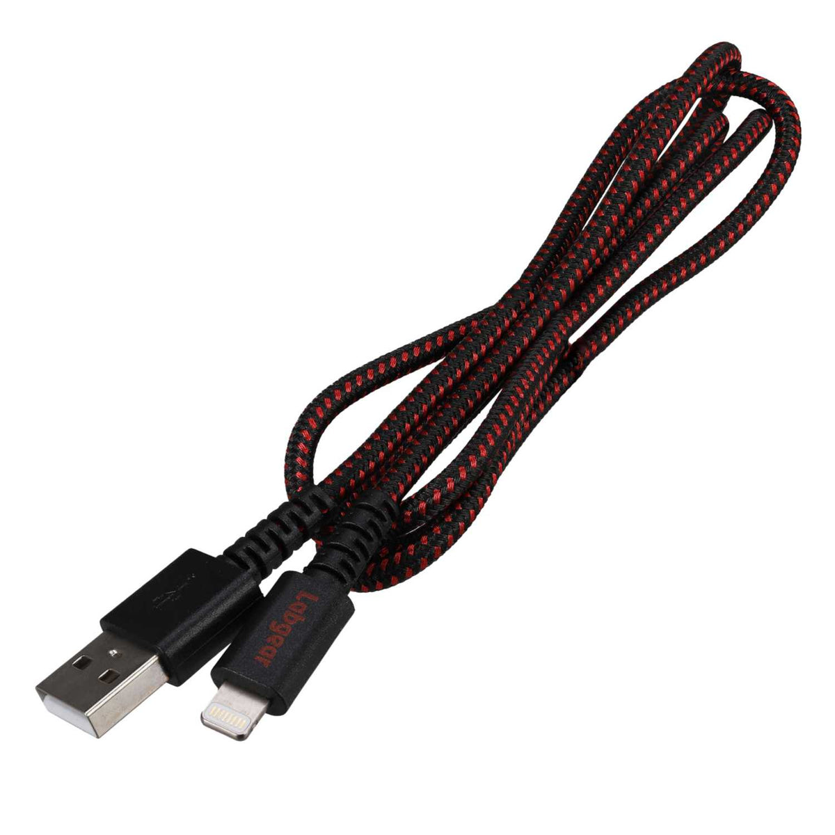 Labgear 1m Rugged USB-A to Lightning Cable