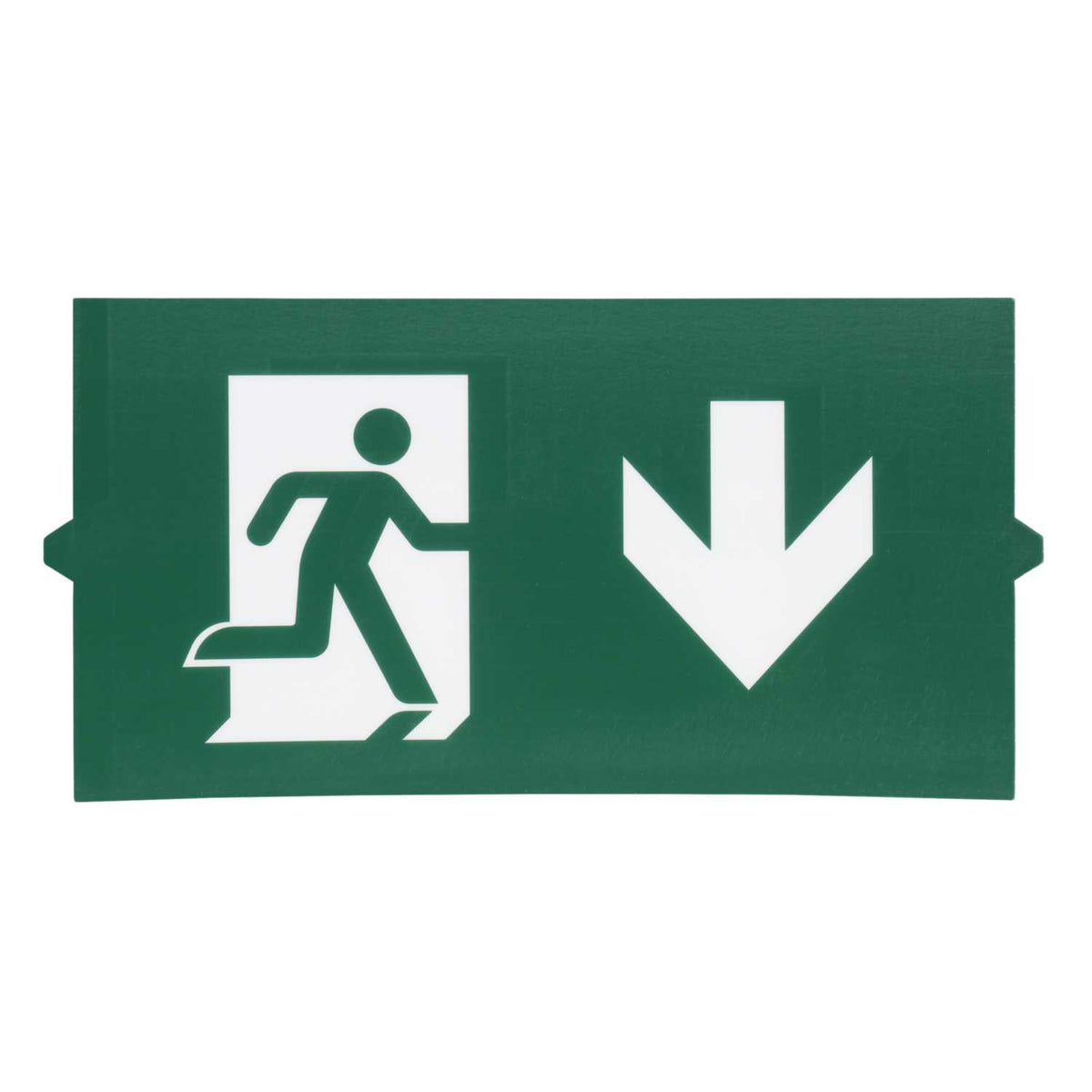 Ecolink Exit Box Legend Down Arrow