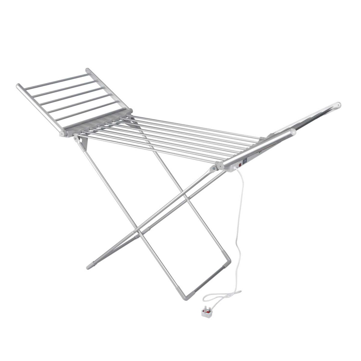 Igenix Winged Heated Airer Silver