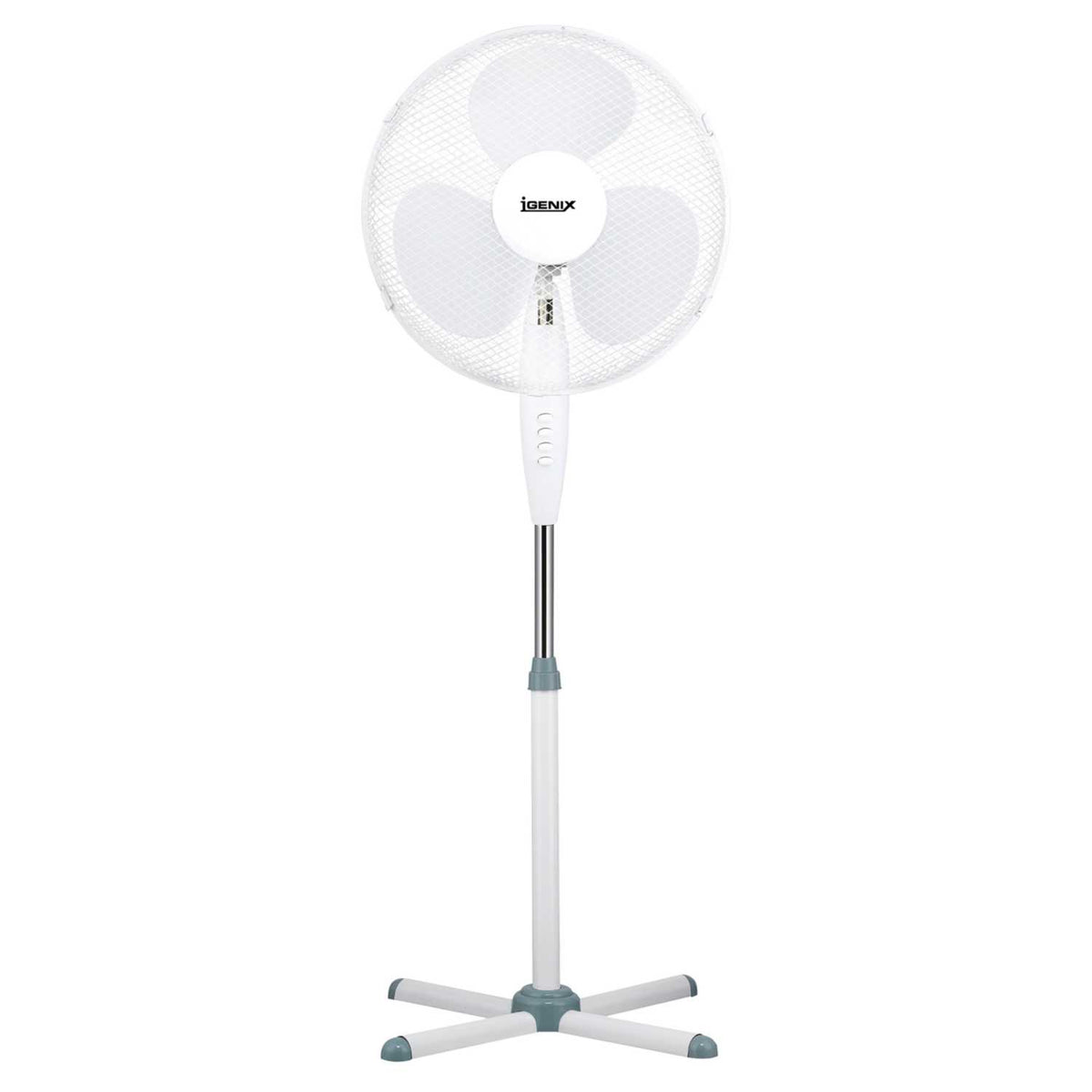 Igenix 16" Pedestal Fan White