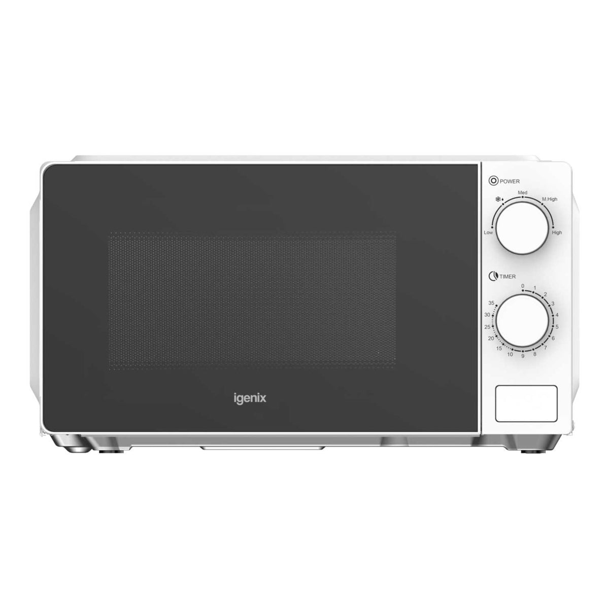 Igenix 20L 700W Manual Microwave White