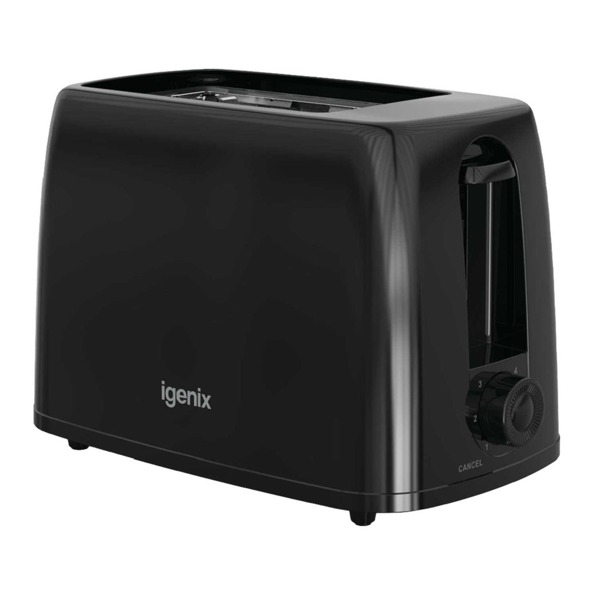 Igenix 2 Slice Toaster Black