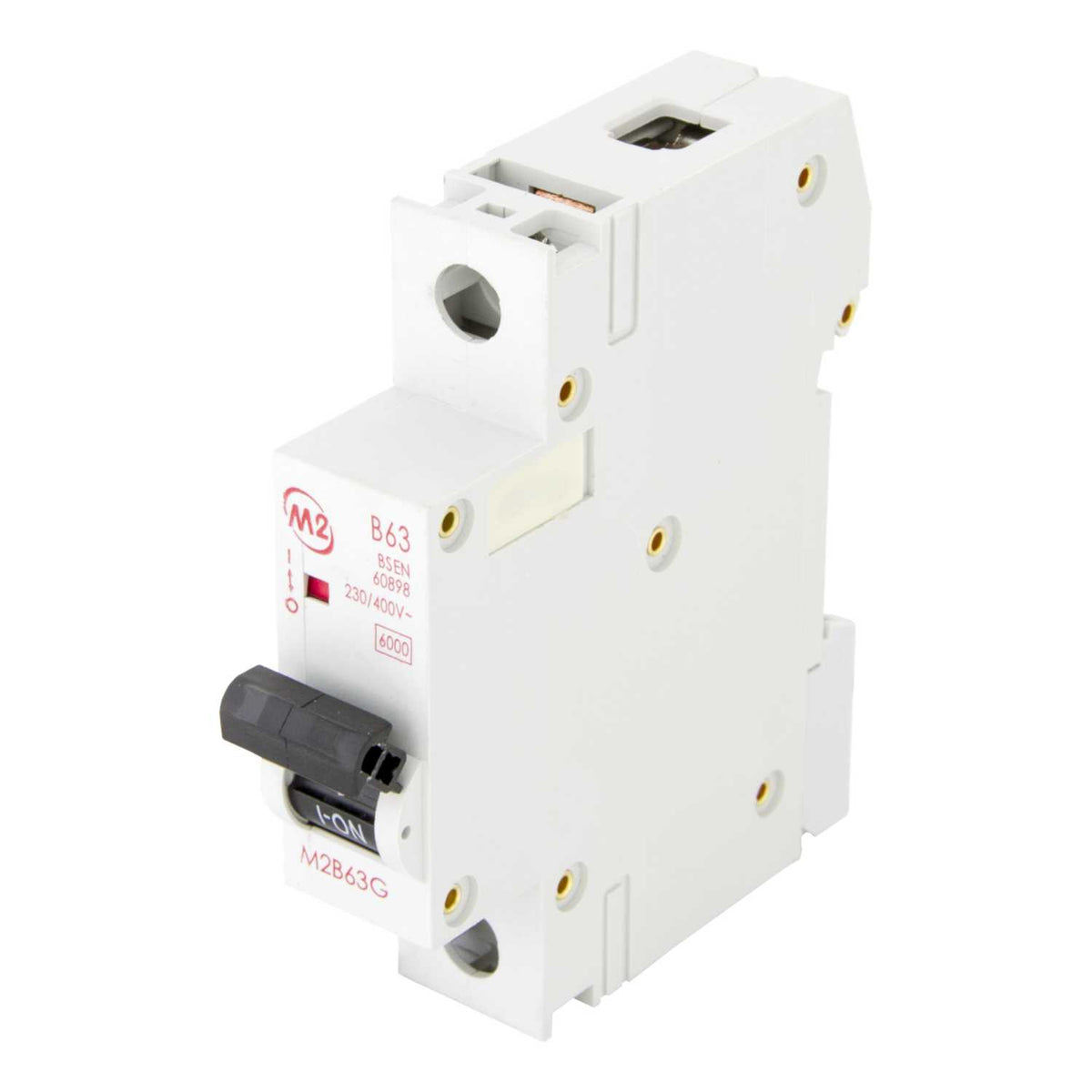 M2 63A Single Pole 6kA B Curve MCB