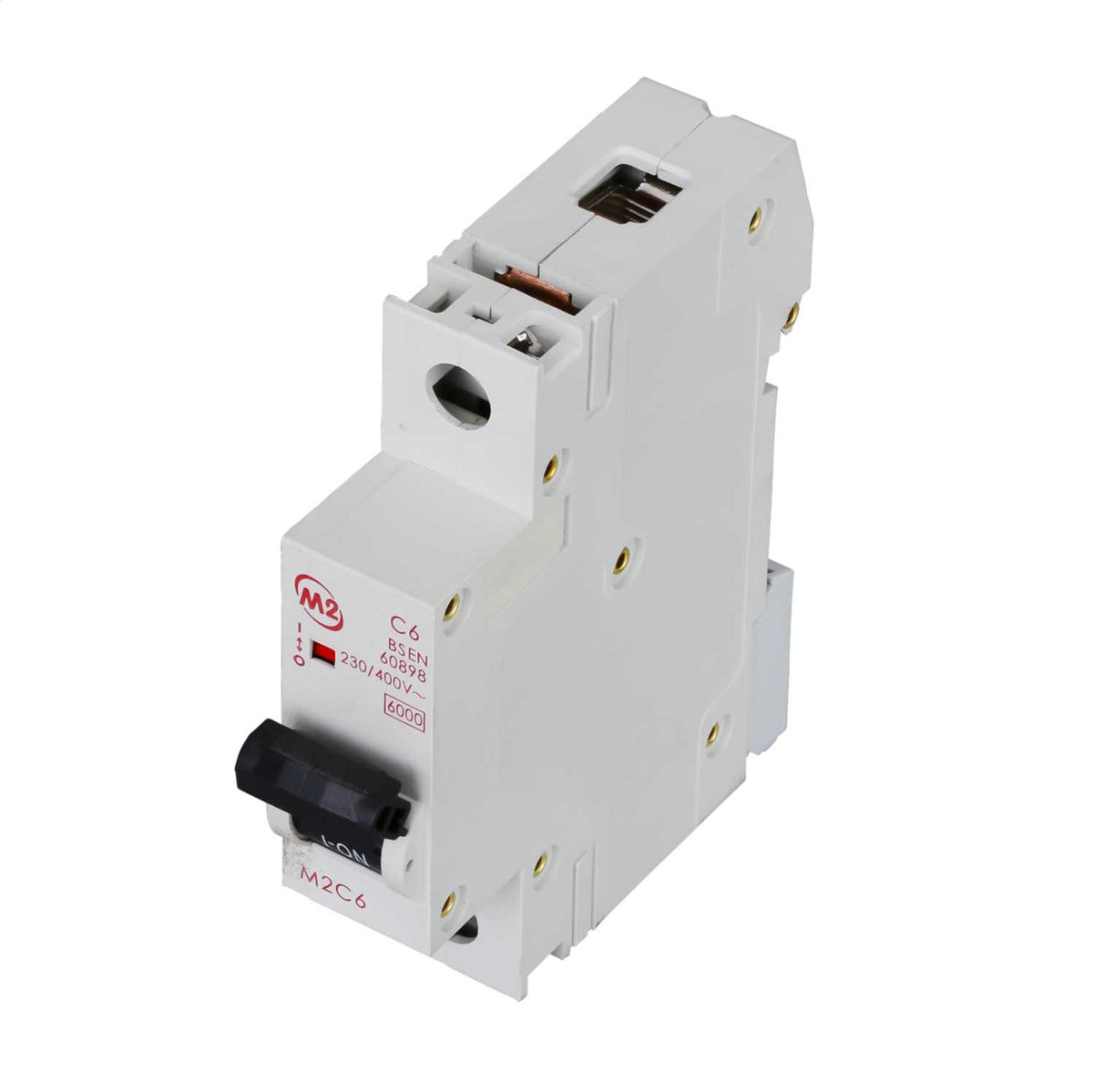 M2 6A Single Pole 6kA C Curve MCB