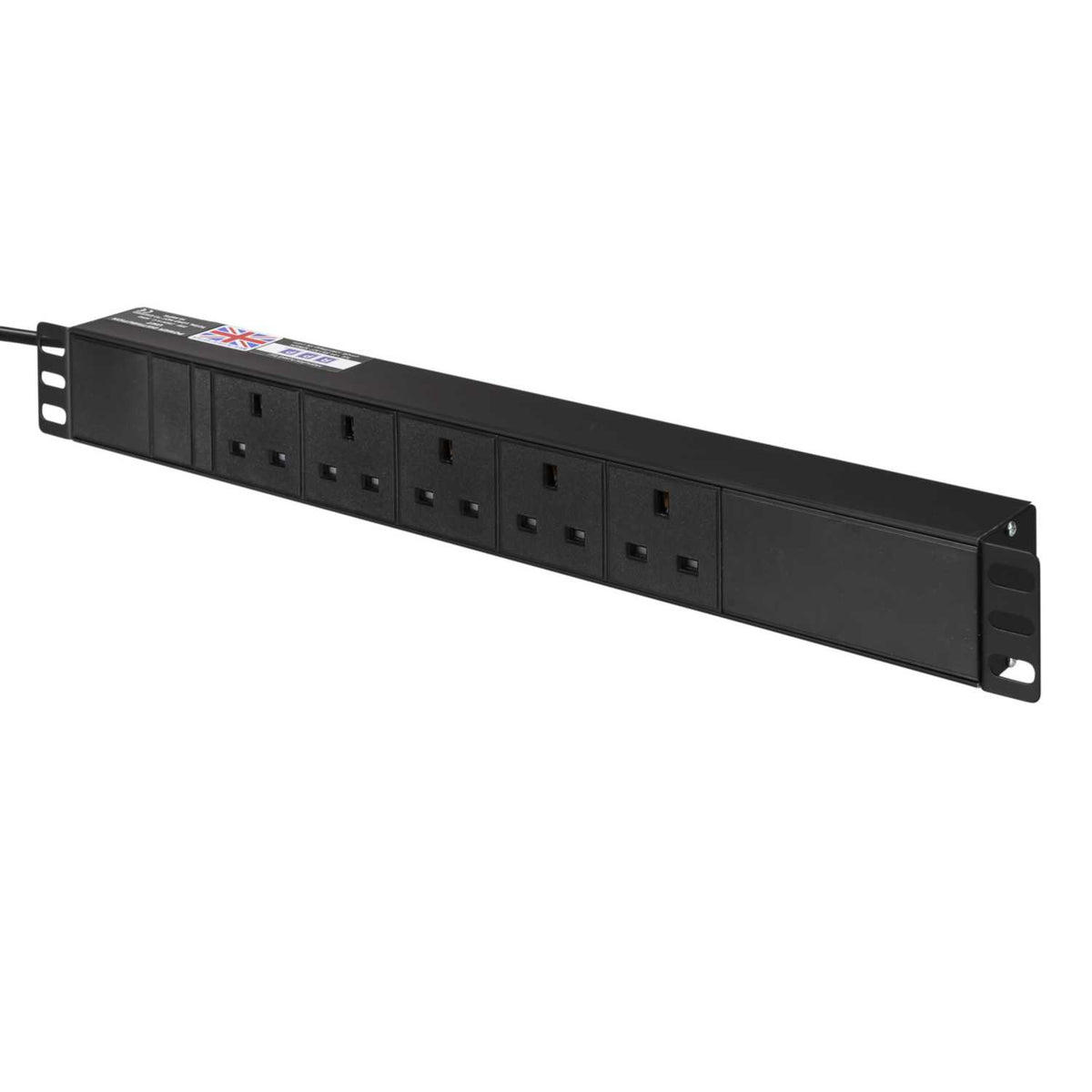 RPP 5 Way 19" Horizontal Rack Mounted PDU