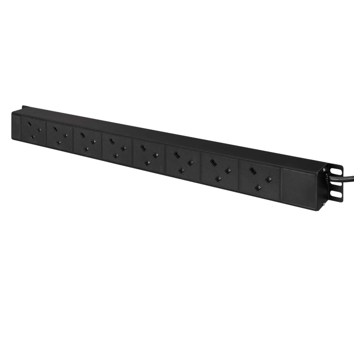 RPP 8 Way Angled Left Vertical Rack Mounted PDU