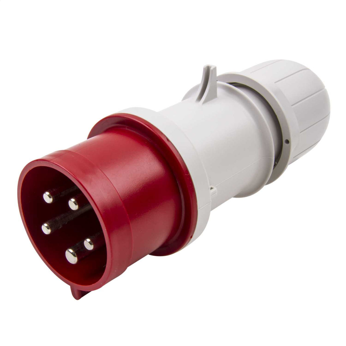 Scame Optima 16A 3P+N+E 415V Plug IP44 Red