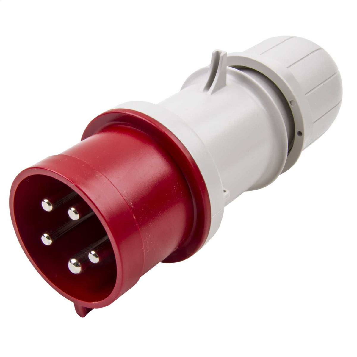 Scame Optima 32A 3P+N+E 415V Plug IP44 Red