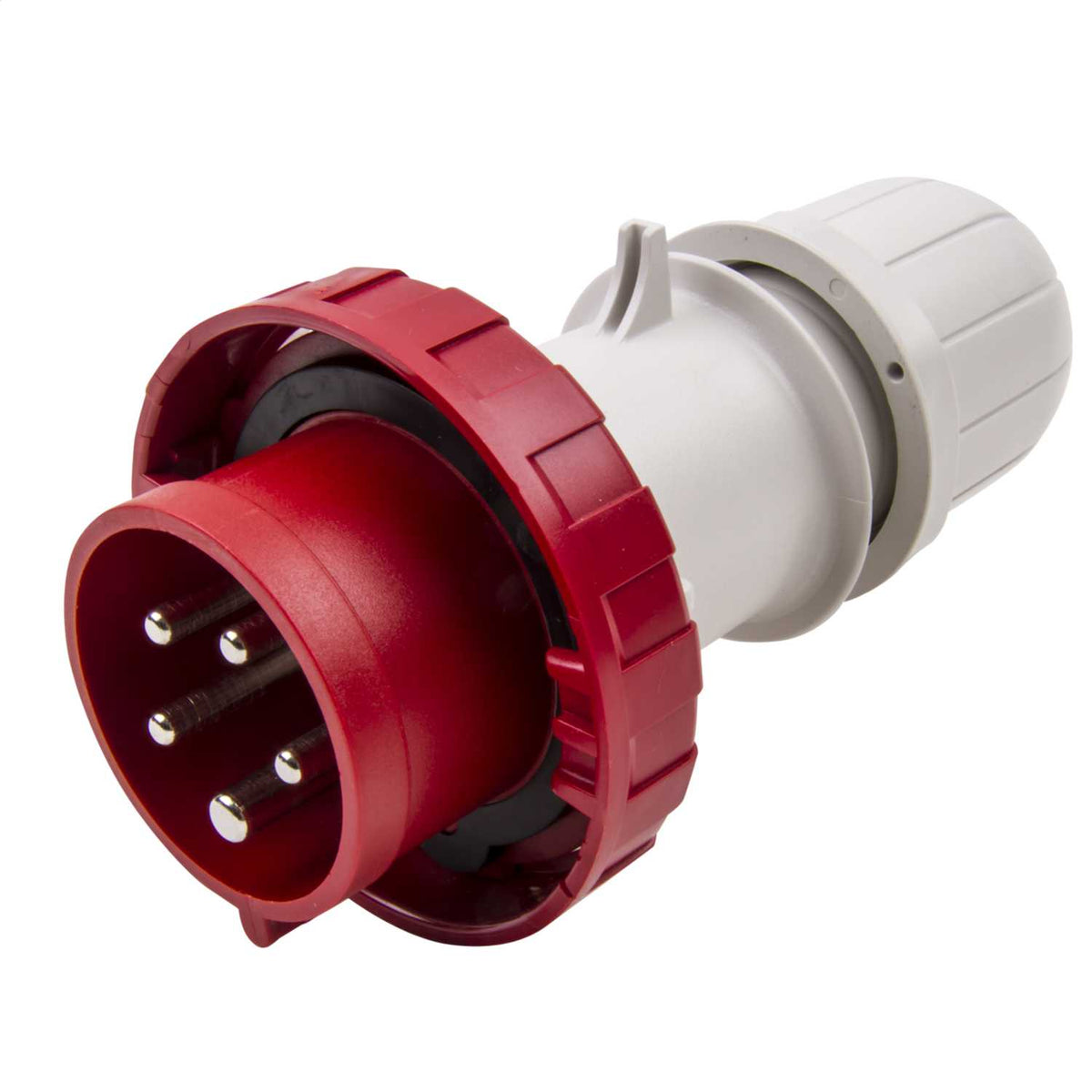 Scame Optima 16A 3P+N+E 415V Plug IP67 Red