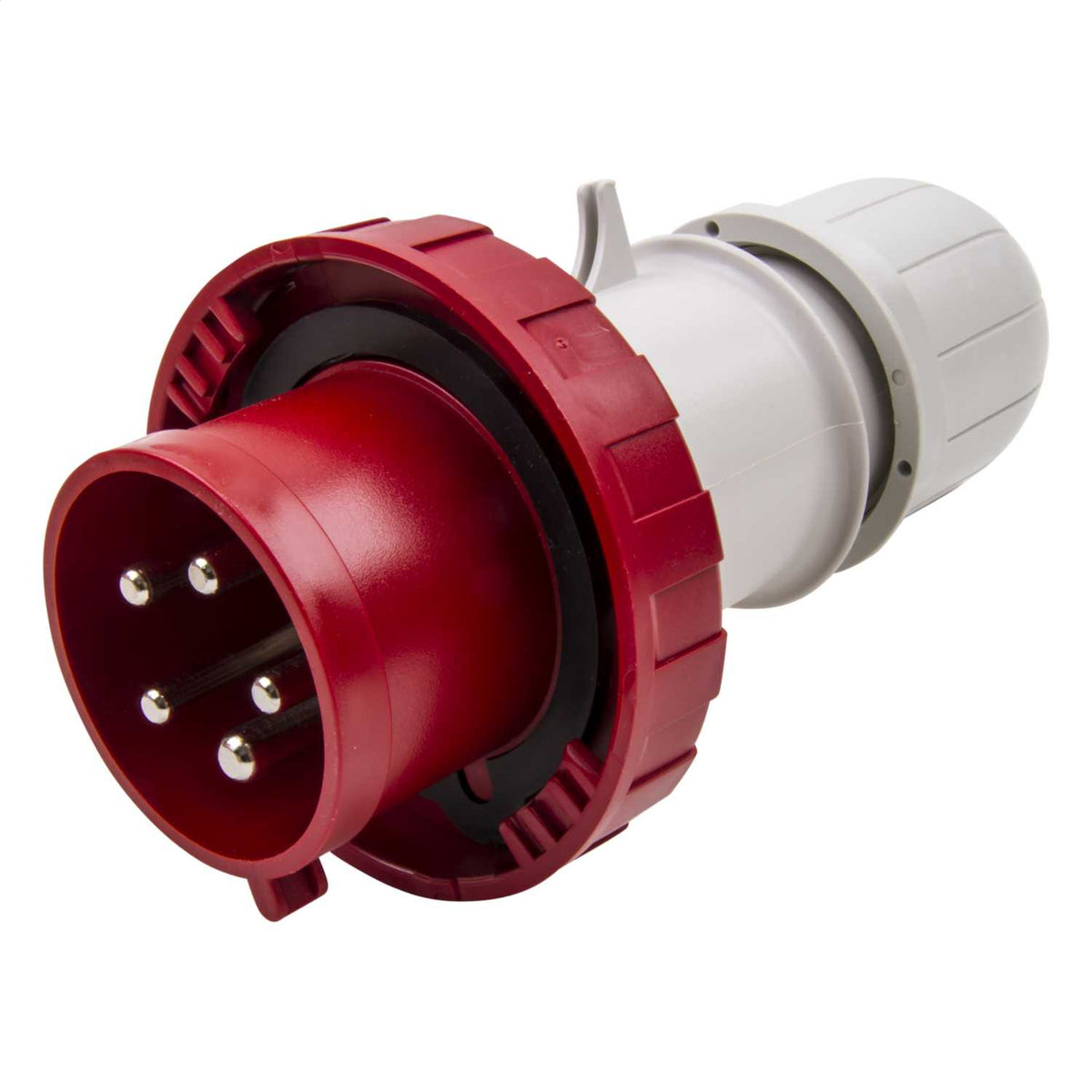 Scame Optima 32A 3P+N+E 415V Plug IP67 Red