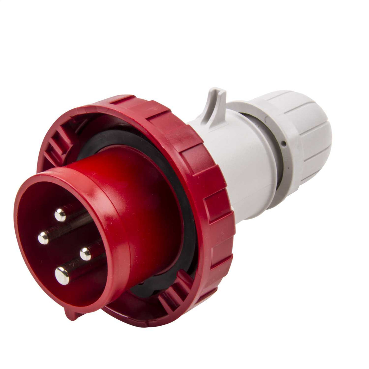Scame Optima 16A 3P+E 415V Plug IP67 Red