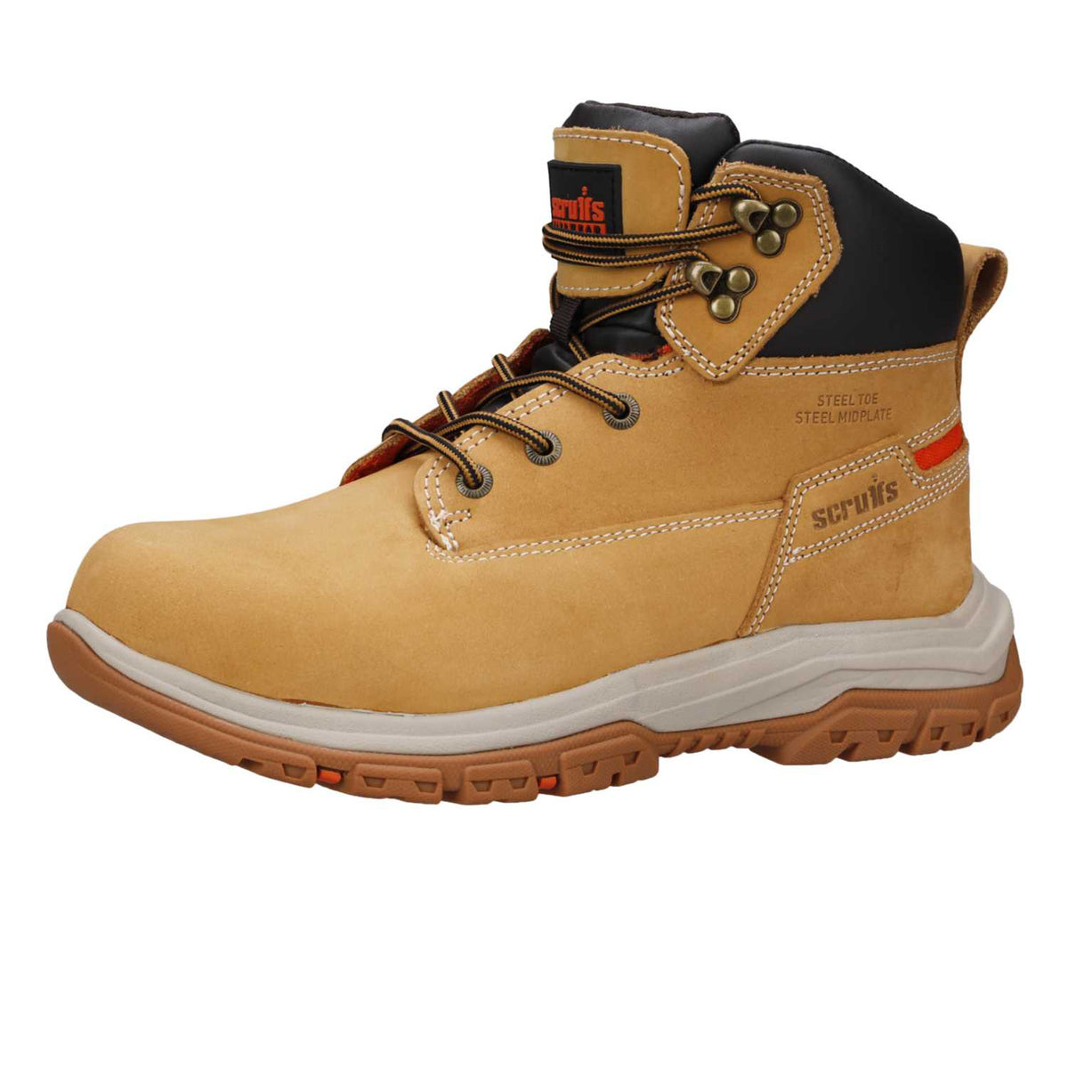 Scruffs Ridge Size Safety Boots Tan