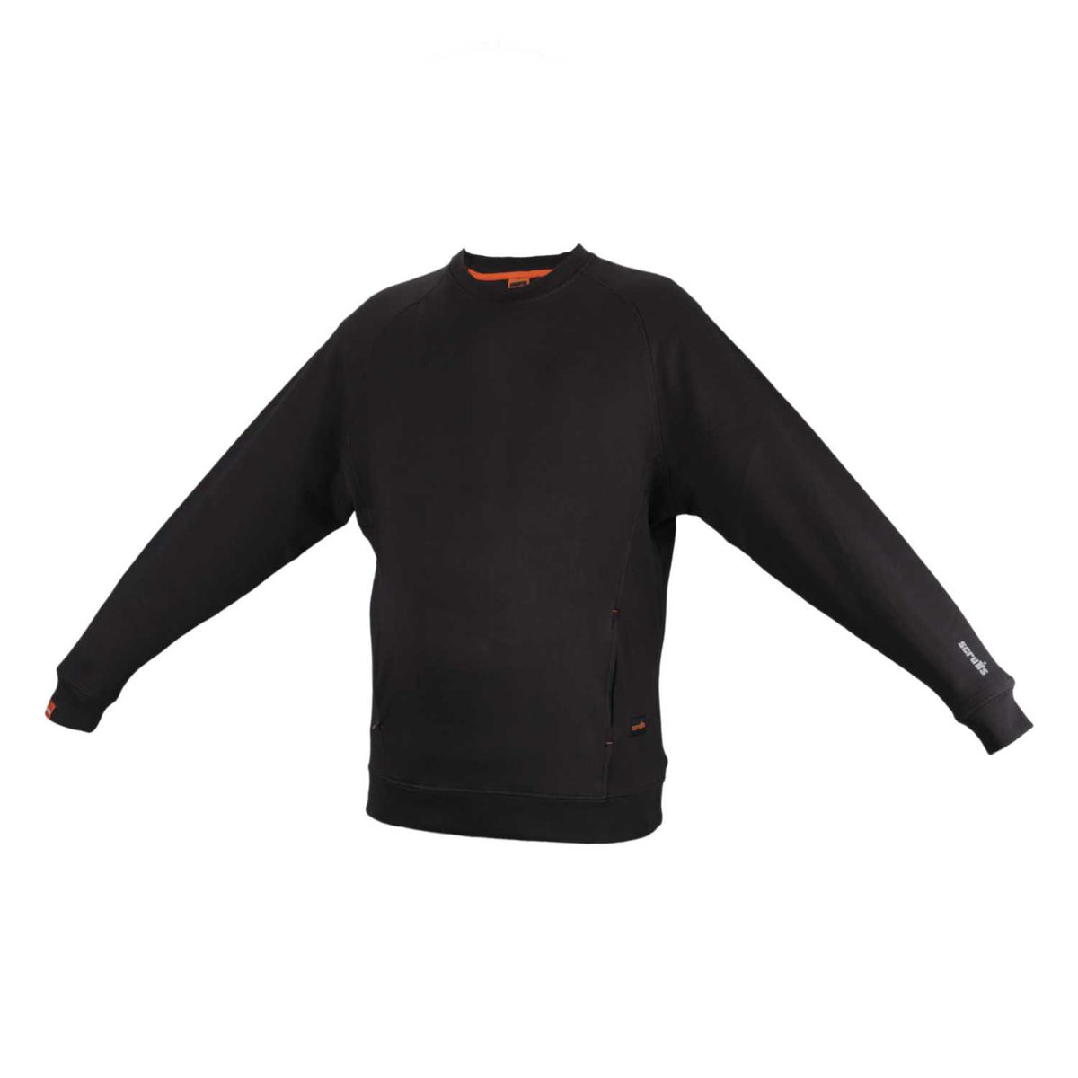 Scruffs Eco Worker X Large Sweatshirt Black