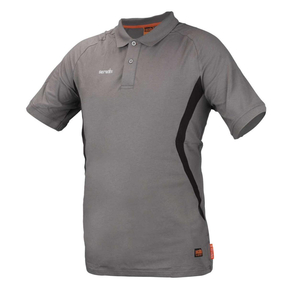 Scruffs XX Large Tech Polo Shirt Graphite