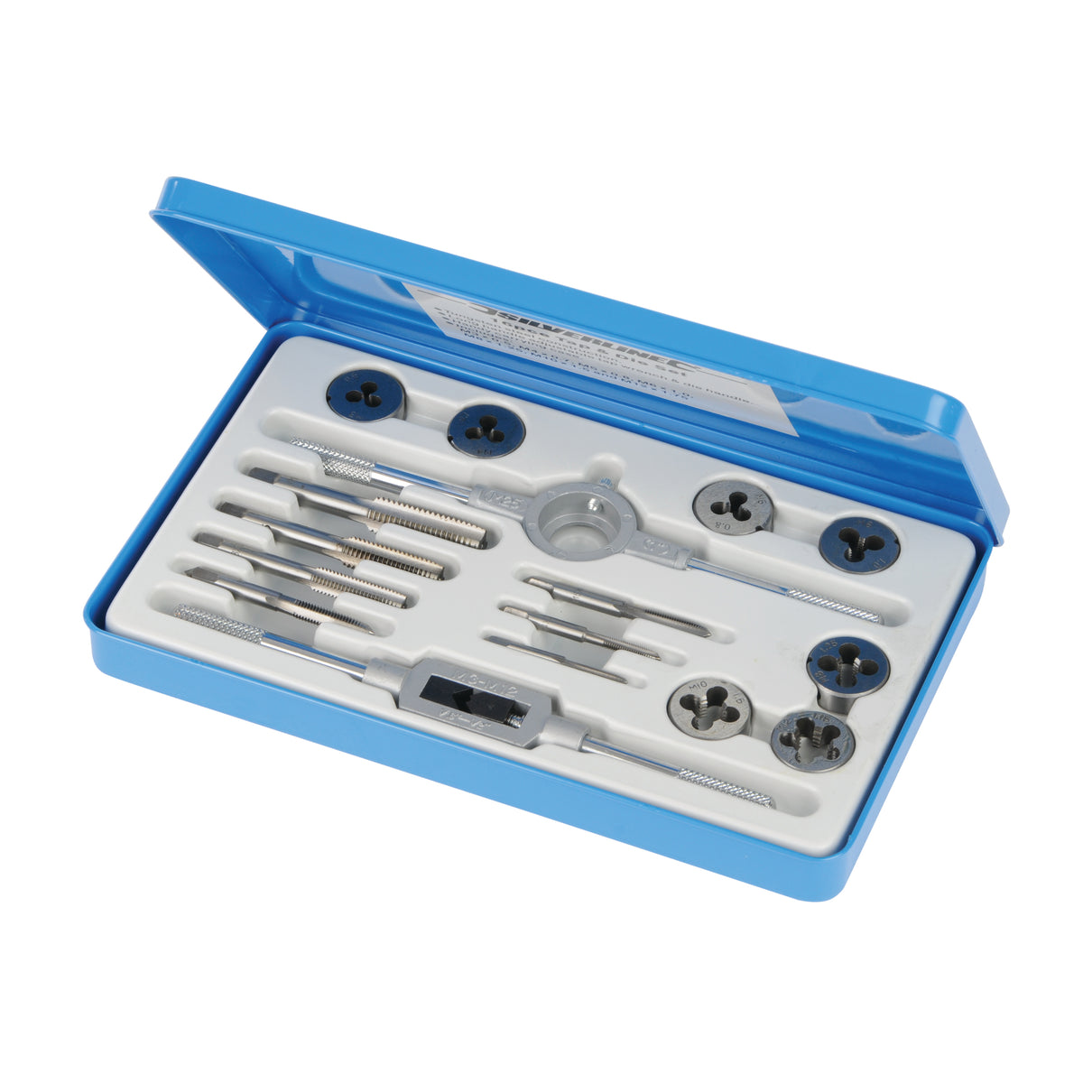 Silverline 16 Piece Expert Tap & Die Set