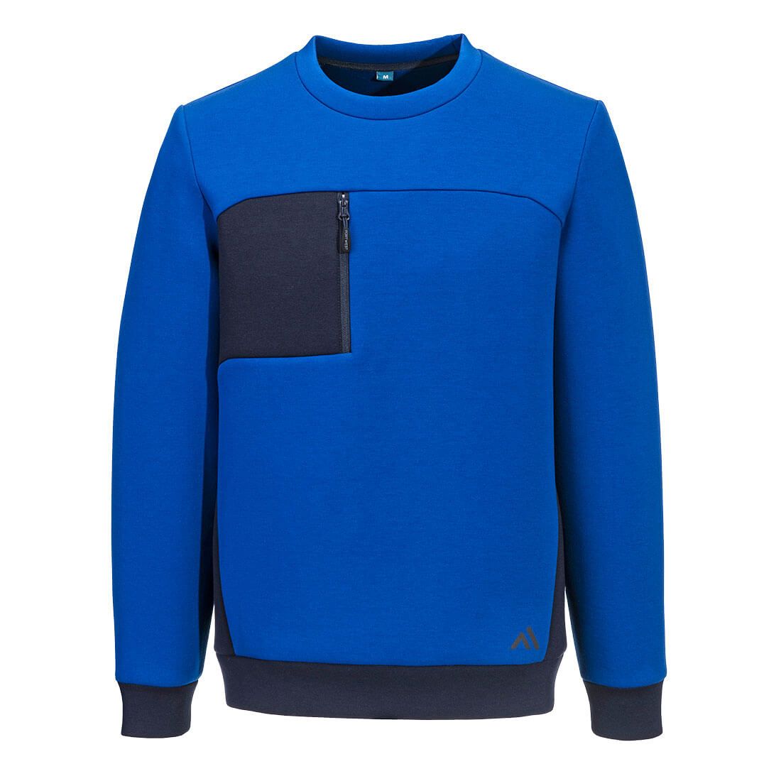 KX3 Sport Tech Sweatshirt, L, R, Quartz/Dark Navy