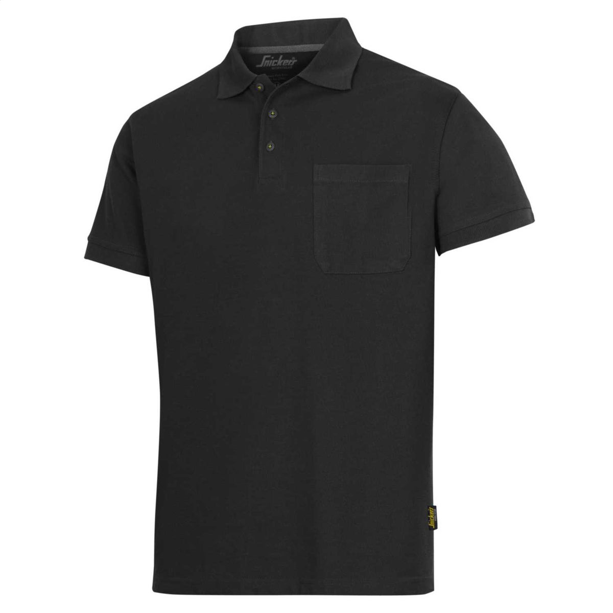 Snickers Medium Classic Polo Shirt Black